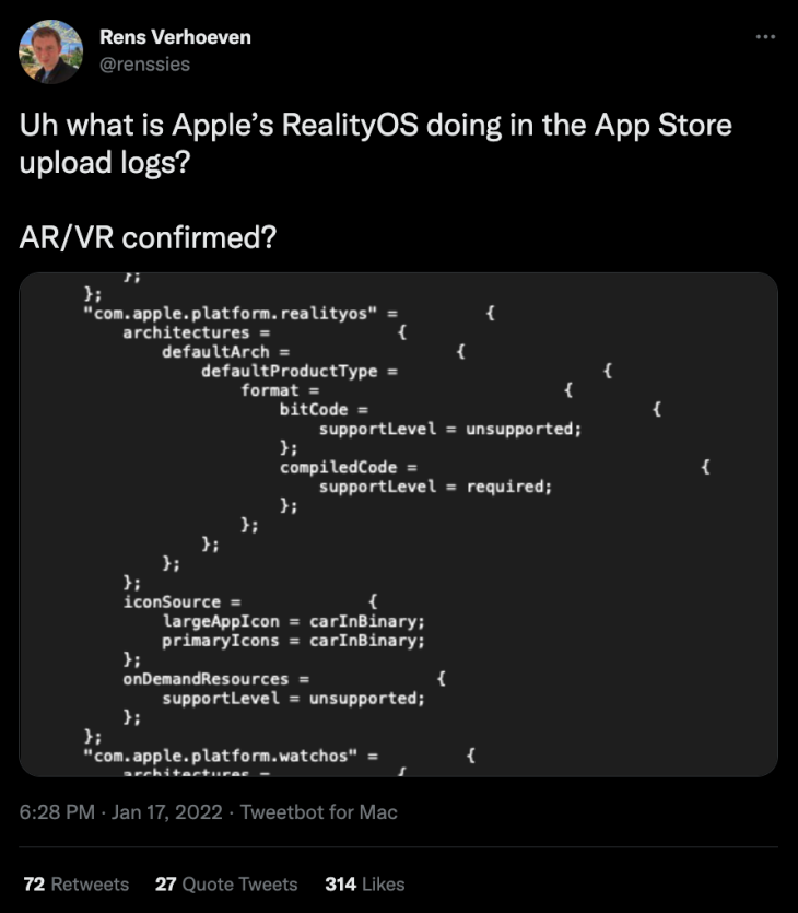 Apple akan Merilis Headset AR/VR dalam Waktu Dekat?