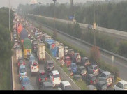 Kemacetan di Ruas Tol Arah Bandara Soetta Capai 7 Kilometer