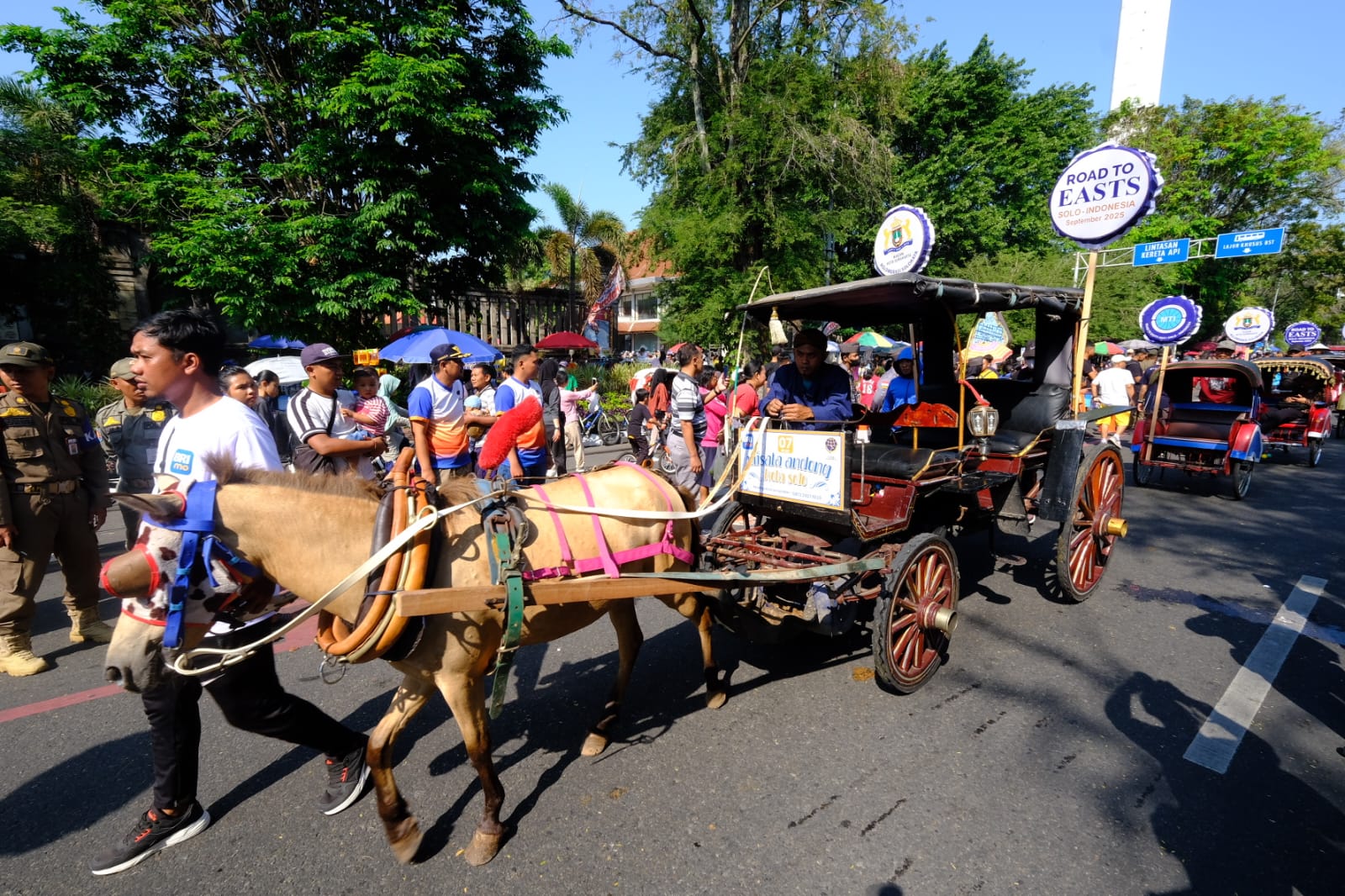 Andong Wisata CFD Solo Kini Terima Pembayaran QRIS