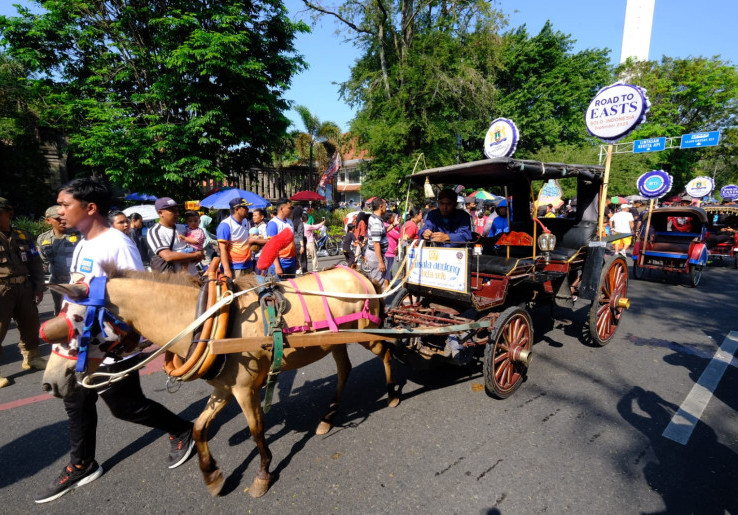Andong Wisata CFD Solo Kini Terima Pembayaran QRIS
