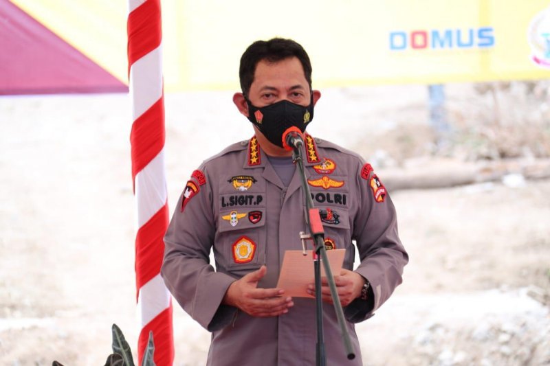 Kapolri Jenderal Listyo Sigit Prabowo. (Foto: Antara)
