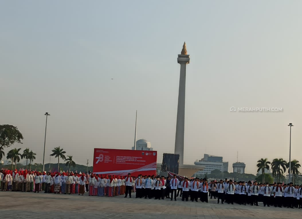 Upacara HUT ke-78 RI, Heru Budi Ajak Warga Perkokoh Gotong Royong Hadapi Tantangan Global
