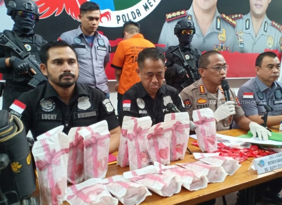 Polda Metro Jaya Gagalkan Peredaran Ribuan Happy Five 'Edisi Valentine'
