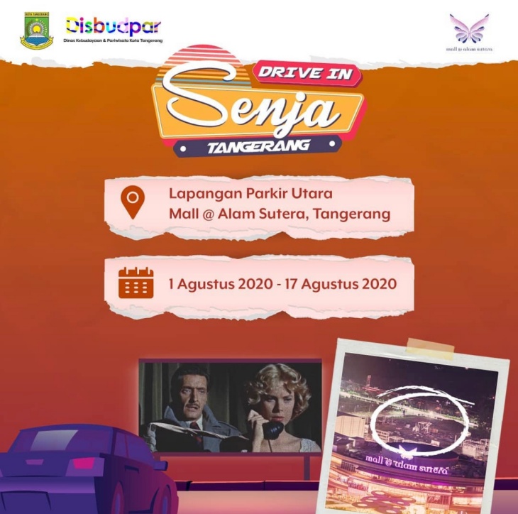 Drive-In Cinema, Pengobat Rindu Nonton Film di Bioskop