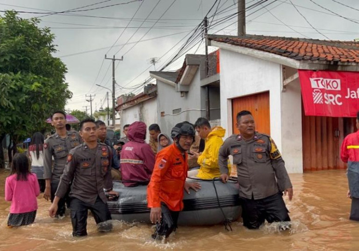 28 Kecamatan Terdampak Banjir di Karawang dan Subang