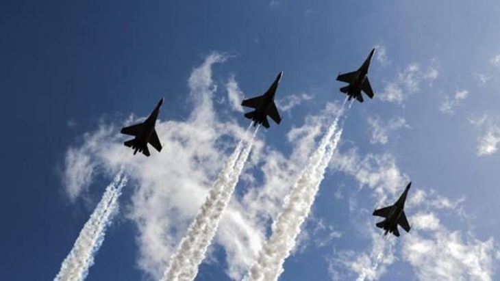 Antisipasi Serangan Udara, TNI AU Patroli dengan 4 Pesawat Tempur di Langit Aceh
