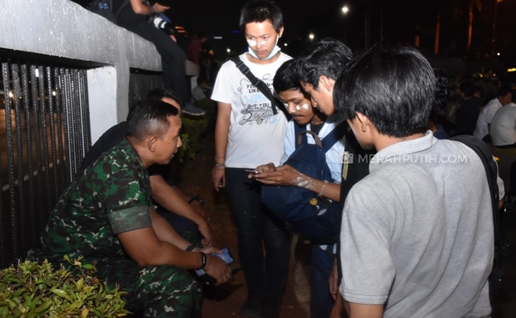 Demo Mahasiswa di DPR Bubar, Aparat Sesalkan Aksi Tutup Jalan Tol