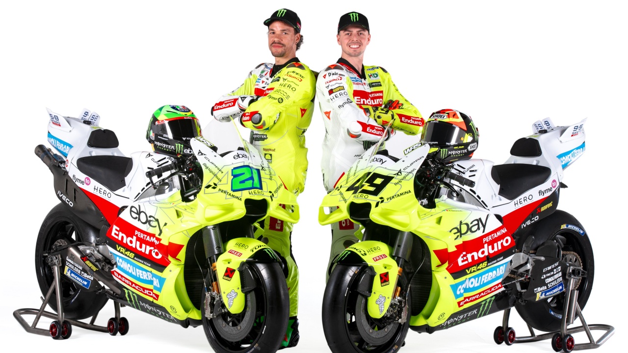 VR46 Racing Team Perkenalkan Livery Baru untuk Hadapi MotoGP 2025