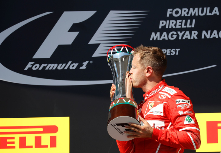 Vettel Juarai GP Hungaria, Hamilton Keempat