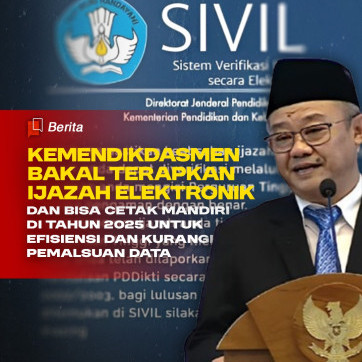 Kemendikdasmen Bakal Terapkan Ijazah Elektronik dan Bisa Cetak Sendiri Tahun 2025