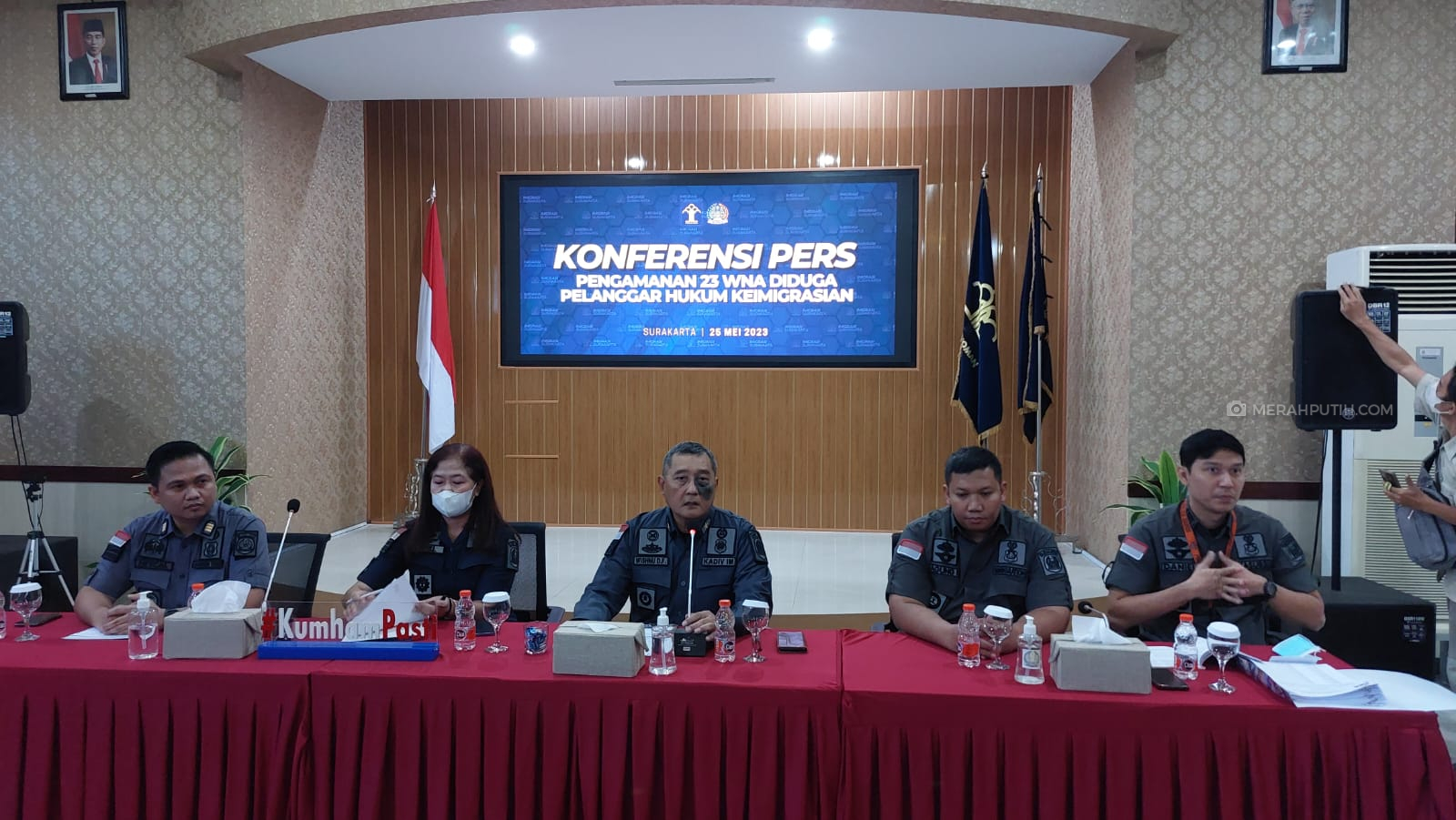 Kantor Imigrasi Surakarta Amankan 23 WNA Tiongkok dan Taiwan