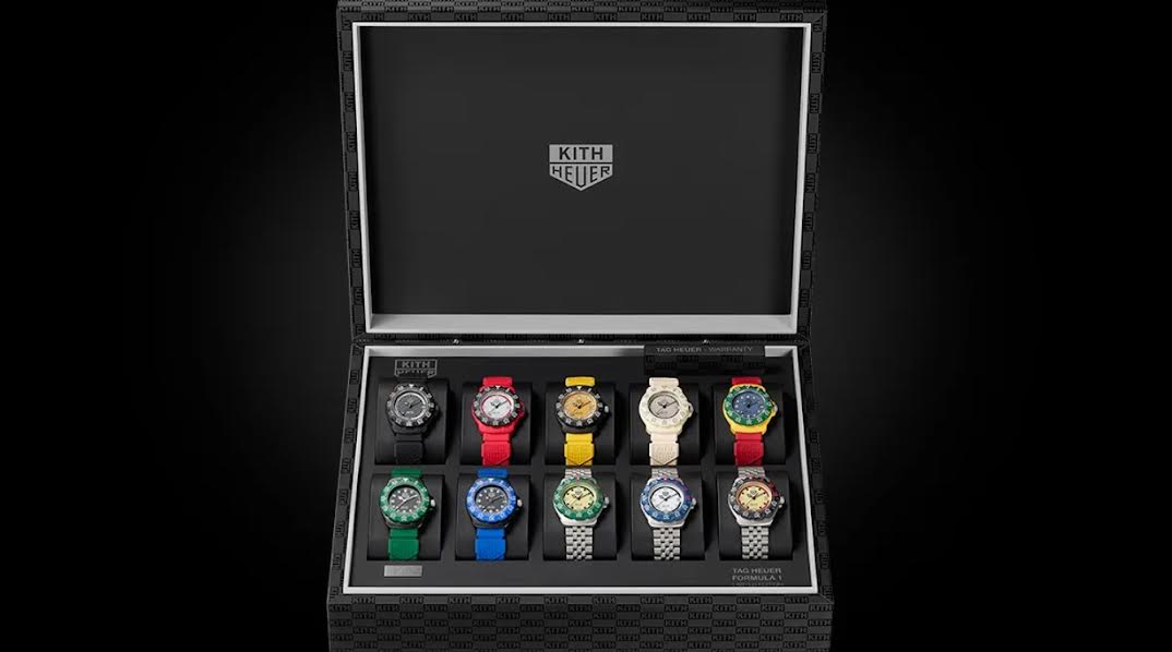 Kolaborasi TAG Heuer dan Kith Hidupkan Kembali Arloji Ikonik F1 Tahun 80-an