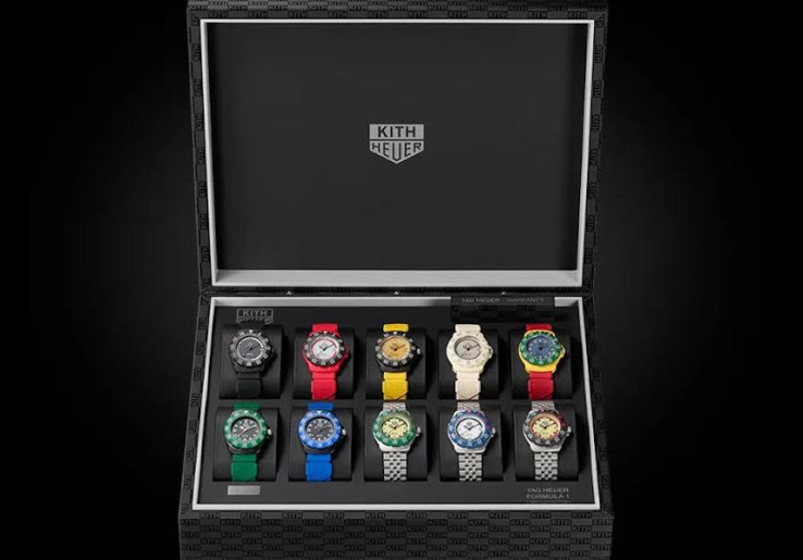 Kolaborasi TAG Heuer dan Kith Hidupkan Kembali Arloji Ikonik F1 Tahun 80-an