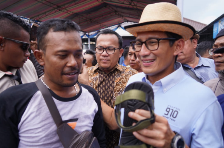 Mantan Pimpinan KPK dan Komnas HAM Temani Prabowo-Sandi Diskusi Jelang Debat