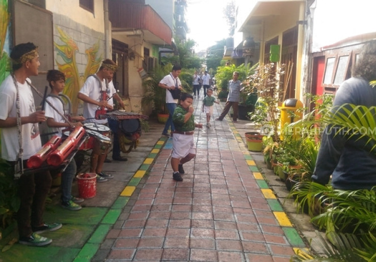 Jadi Ikon Kampung Lawas, Kampung Pancasila Maspati, dijadikan pelopor Kampung Baca