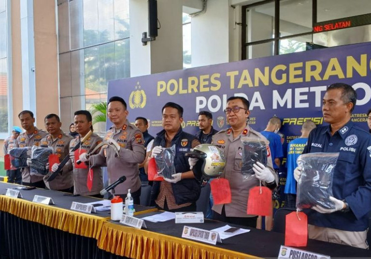 Semua Pelaku Penyiraman Air Keras ke Anggota Polres Tangsel Tak Lebih dari 20 Tahun