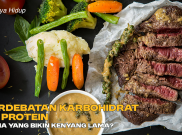 Perdebatan Karbohidrat vs Protein, Mana yang Bikin Kenyang?