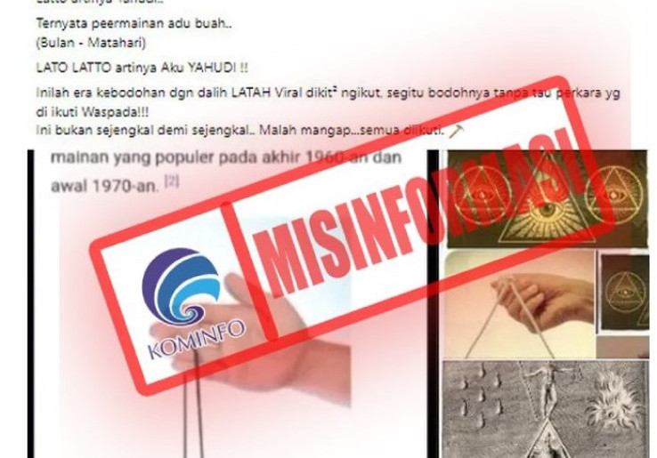 [HOAKS atau FAKTA]: Latto-latto Adalah Permainan Yahudi