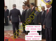 [HOAKS atau FAKTA]: Dubes Turki Tolak Bersalaman dengan Jokowi