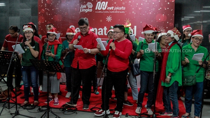 Pemprov DKI Gelar Christmas Carol di 3 Titik