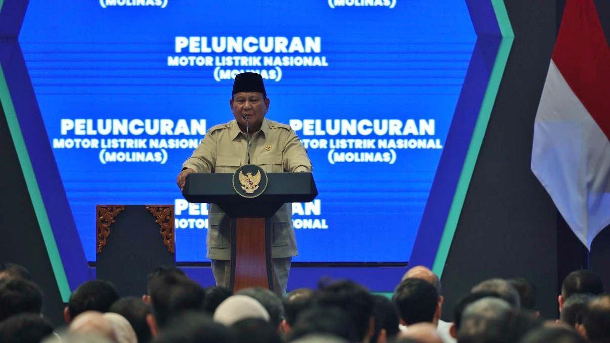 Produksi Motor Listrik Dibidik 2 Juta Unit, Prabowo Ungkap Rencana Cicilan Tanpa DP