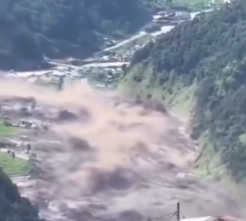  Banjir Bandang Nepal, 95 Orang Tewas dan 403 Orang masih Hilang