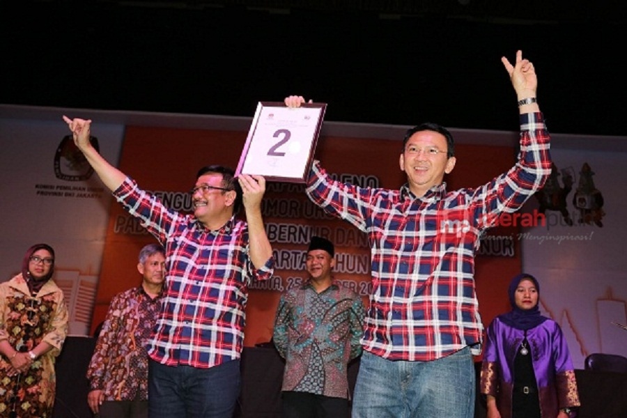 Pasca Debat Elektabilitas Ahok-Djarot Naik, Agus-Silvy Anjlok
