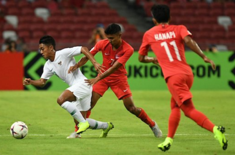 Singapura 1-0 Indonesia: Debut Buruk Bima Sakti