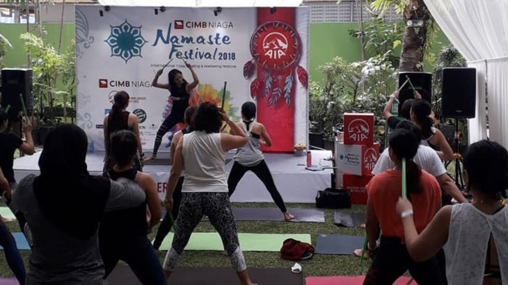 Weekend Sehat di Namaste Festival