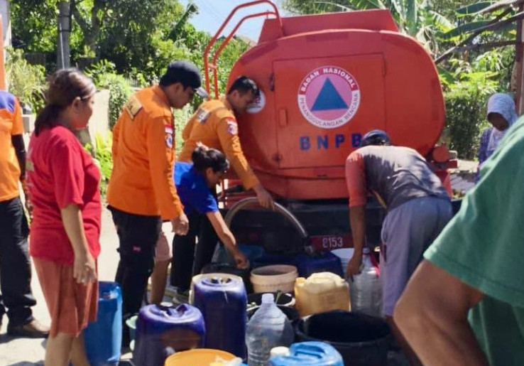 33 Kabupaten/Kota Terdampak Kekeringan, BPBD Jawa Tengah Salurkan 75,4 Juta Liter Air