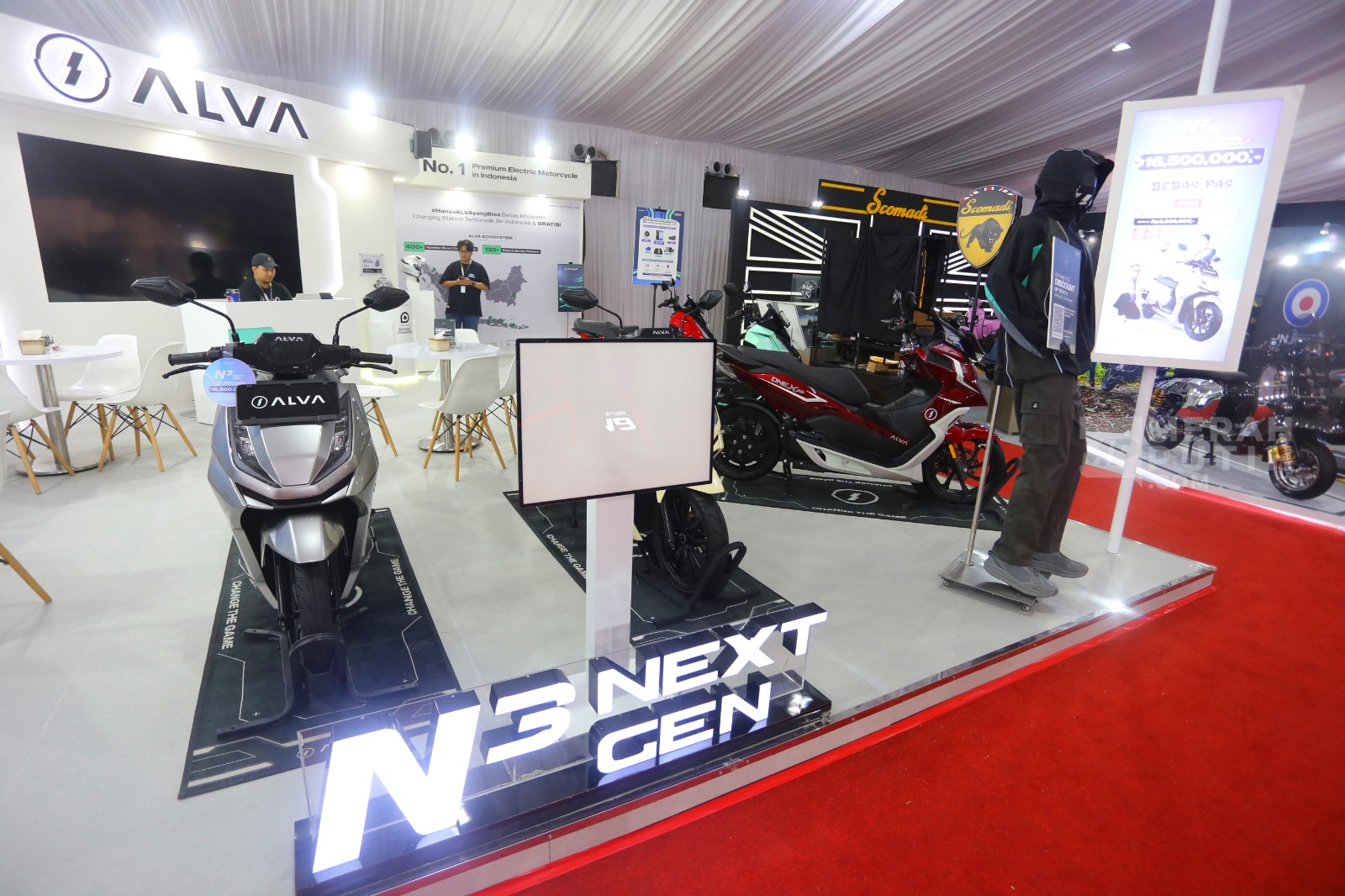 Deretan Motor Listrik Termurah yang Mejeng di Ajang Otomotif GIIAS 2026