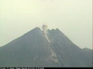 Gunung Merapi Batuk, Waspada Hujan Abu