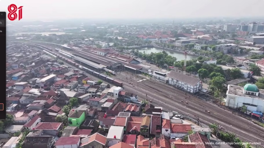 Presiden Prabowo Resmikan Revitalisasi Tahap Pertama Stasiun Tawang