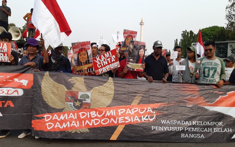 Massa AMPI desak polisi tangkap provokator kerusuhan Papua