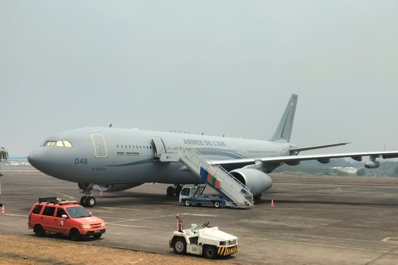 TNI AU Lirik pesawat Airbus A330 Multi Role Tanker Transport Seperti Prancis