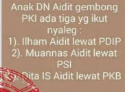 [HOAKS atau FAKTA]: Tiga Anak DN Aidit Maju Jadi Caleg di Pemilu 2024