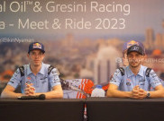 Duo Pembalap Gresini Racing MotoGP Menyapa Penggemar di 'Jakarta Meet & Ride 2023'