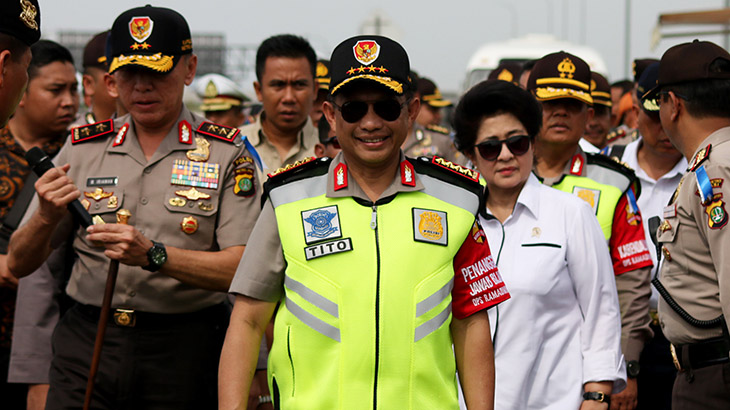 Polisi Kejar Penyiram Novel Berdasarkan Sketsa