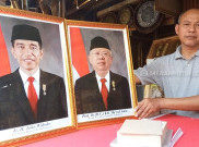 Pengrajin Pigura Mulai Kebanjiran Pesanan Bingkai Foto Jokowi-Ma'ruf Amin
