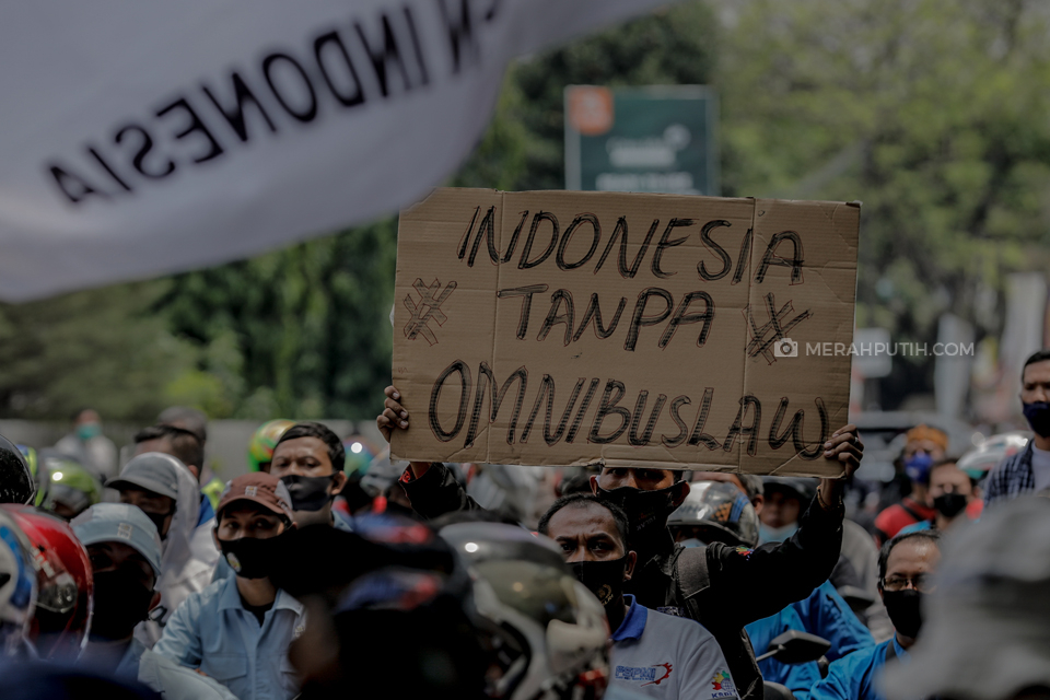Waspadai Penumpang Gelap Aksi Massa UU Cipta Kerja