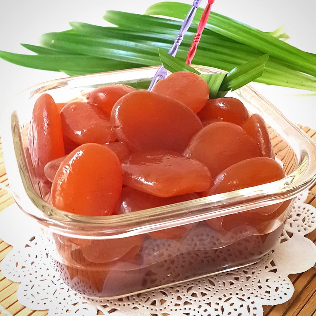 Buah kolang Kaling dari pohon enau. (Instagram/@yunitaanwar)