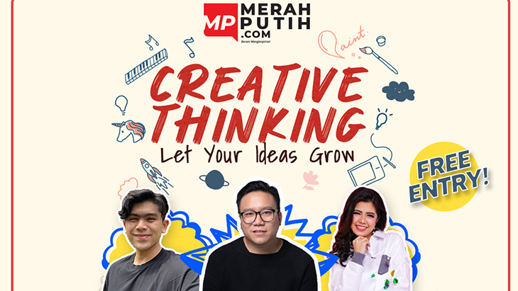 Dorong Talenta Kreatif Baru, Merahputih.com Gelar Webinar Creative Thinking