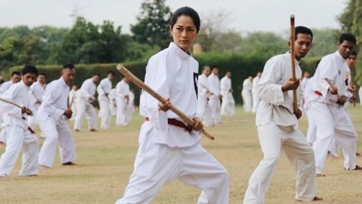 Aktris Negeri Aing Jago Bela Diri, Awas Ditendang Bisa Baper