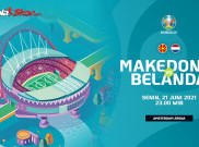 Statistik Penting Belanda Vs Makedonia Utara