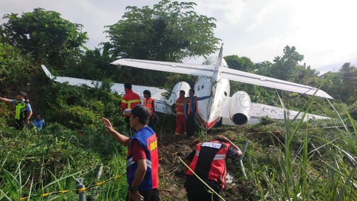 Kronologi Pesawat Tergelincir Sejauh 200 Meter di Bandara Morowali