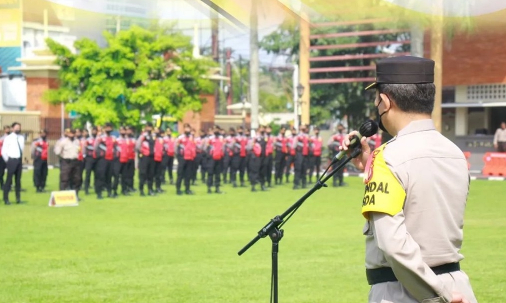 Polisi Tutup Sementara Jalan Pantai Selatan Yogyakarta Saat Malam Takbiran