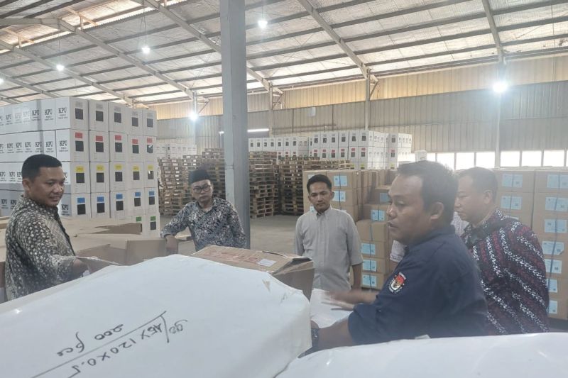 KPU Jakarta Rampungkan Distribusi Kotak dan Bilik Suara Pemilu 2024