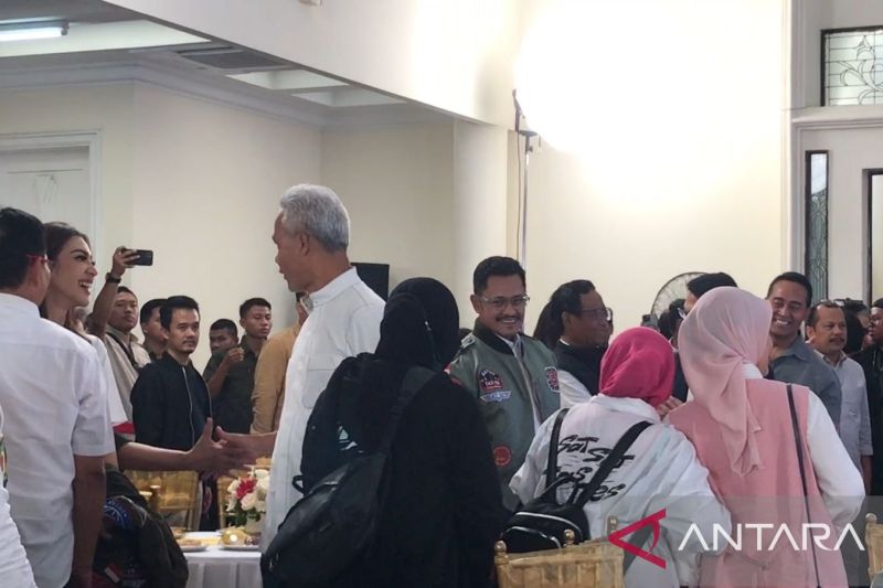 Ganjar-Mahfud Pantau Quick Count di Posko Pemenangan Teuku Umar