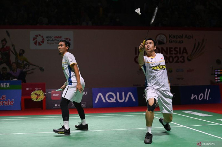 Ganda Putra Indonesia Pastikan Satu Tempat di Semifinal Japan Open 2023