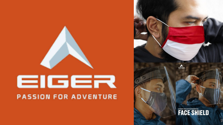 Tak Mau Ketinggalan, Eiger Buat Masker dan Face Shield